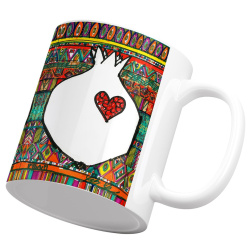ماگ سرامیکی یلدا انار