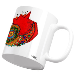 ماگ سرامیکی یلدا انار