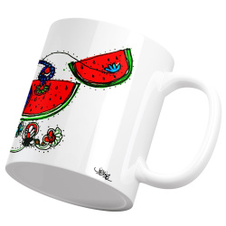 ماگ سرامیکی یلدا هندوانه