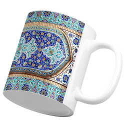 لیوان سرامیکی کاشی آجر